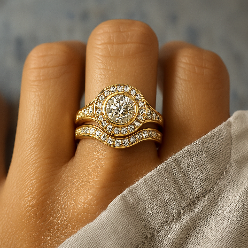 Vintage Gold & Zirconia Ring Pack | Last day 80% off!