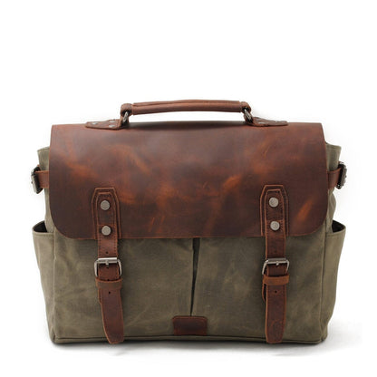 Alexander - Vintage-Style Canvas Crossbody Messenger Bag | Last day 80% off!