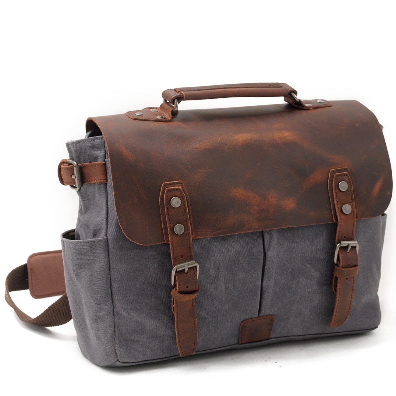 Alexander - Vintage-Style Canvas Crossbody Messenger Bag | Last day 80% off!
