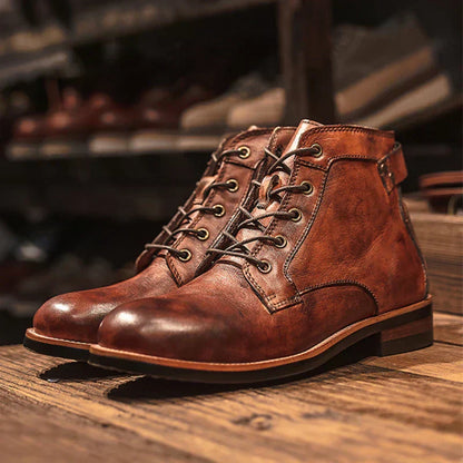 Hunter™ | Leather Boots for Men | Last Day 80% Off!