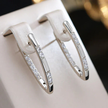 Sylvia Elegant Zirconia Earrings | Last Day 80% Off!