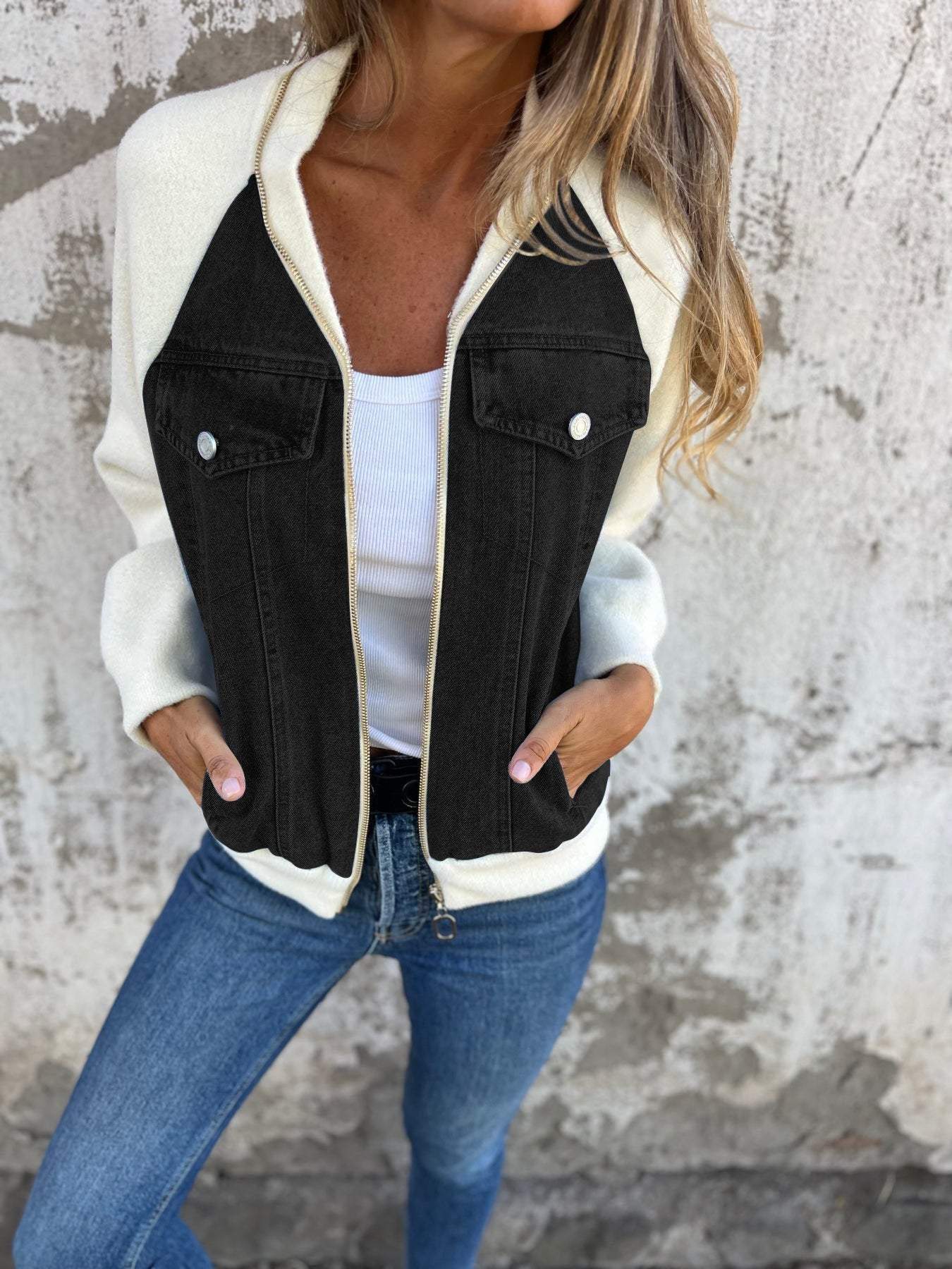Zoe™ - Stylish Denim Jacket | Last day 80% off!
