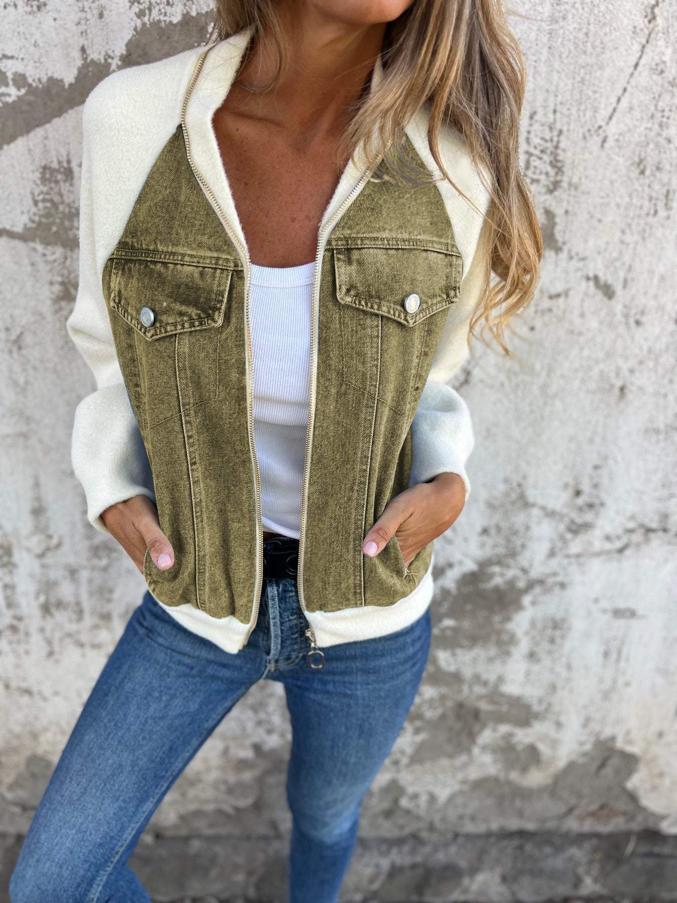 Zoe™ - Stylish Denim Jacket | Last day 80% off!