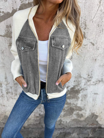 Zoe™ - Stylish Denim Jacket | Last day 80% off!