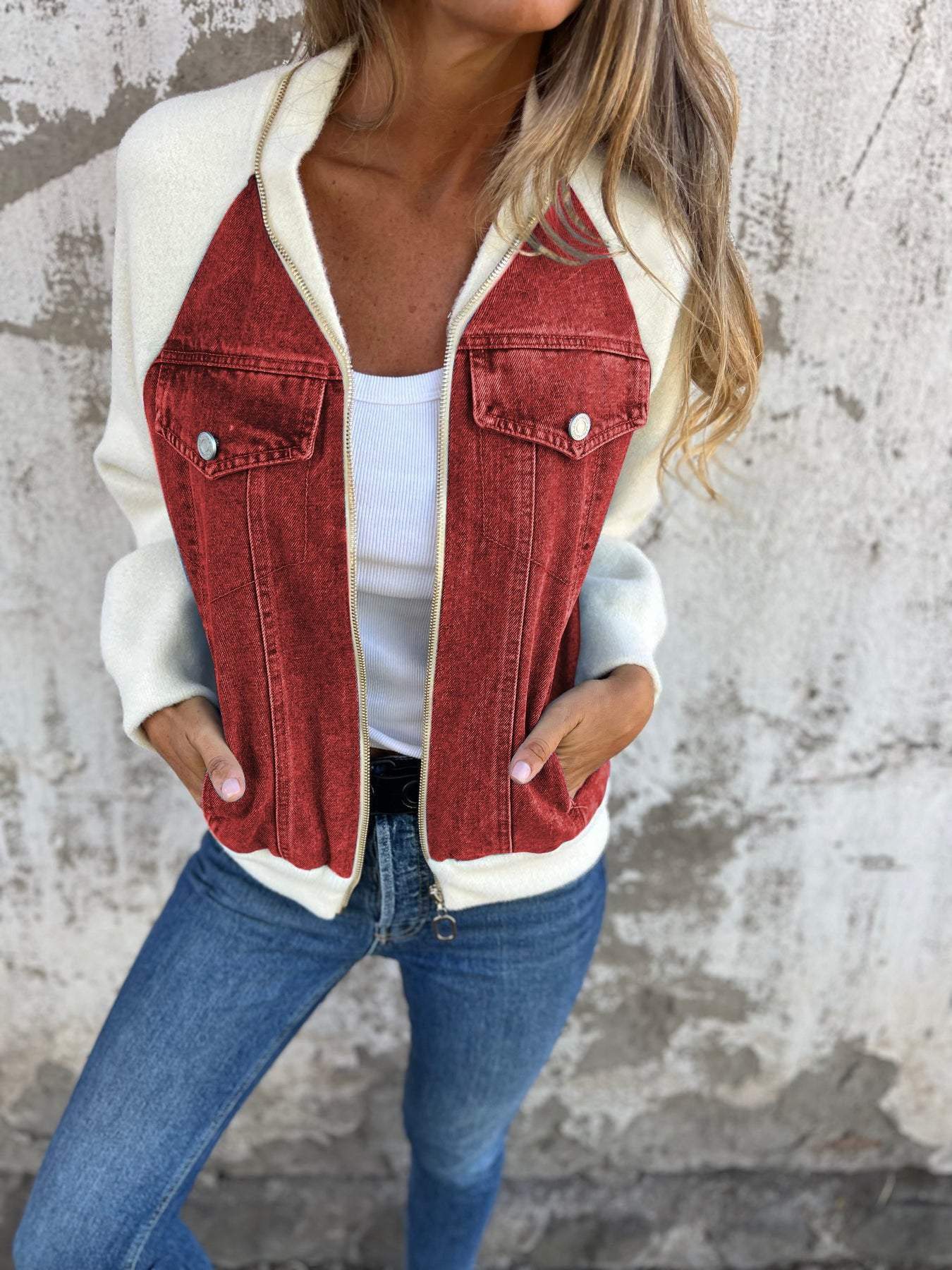 Zoe™ - Stylish Denim Jacket | Last day 80% off!