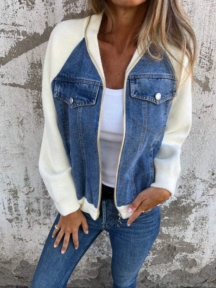 Zoe™ - Stylish Denim Jacket | Last day 80% off!