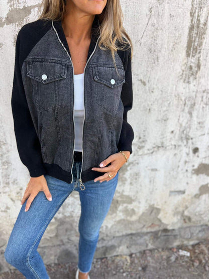 Zoe™ - Stylish Denim Jacket | Last day 80% off!