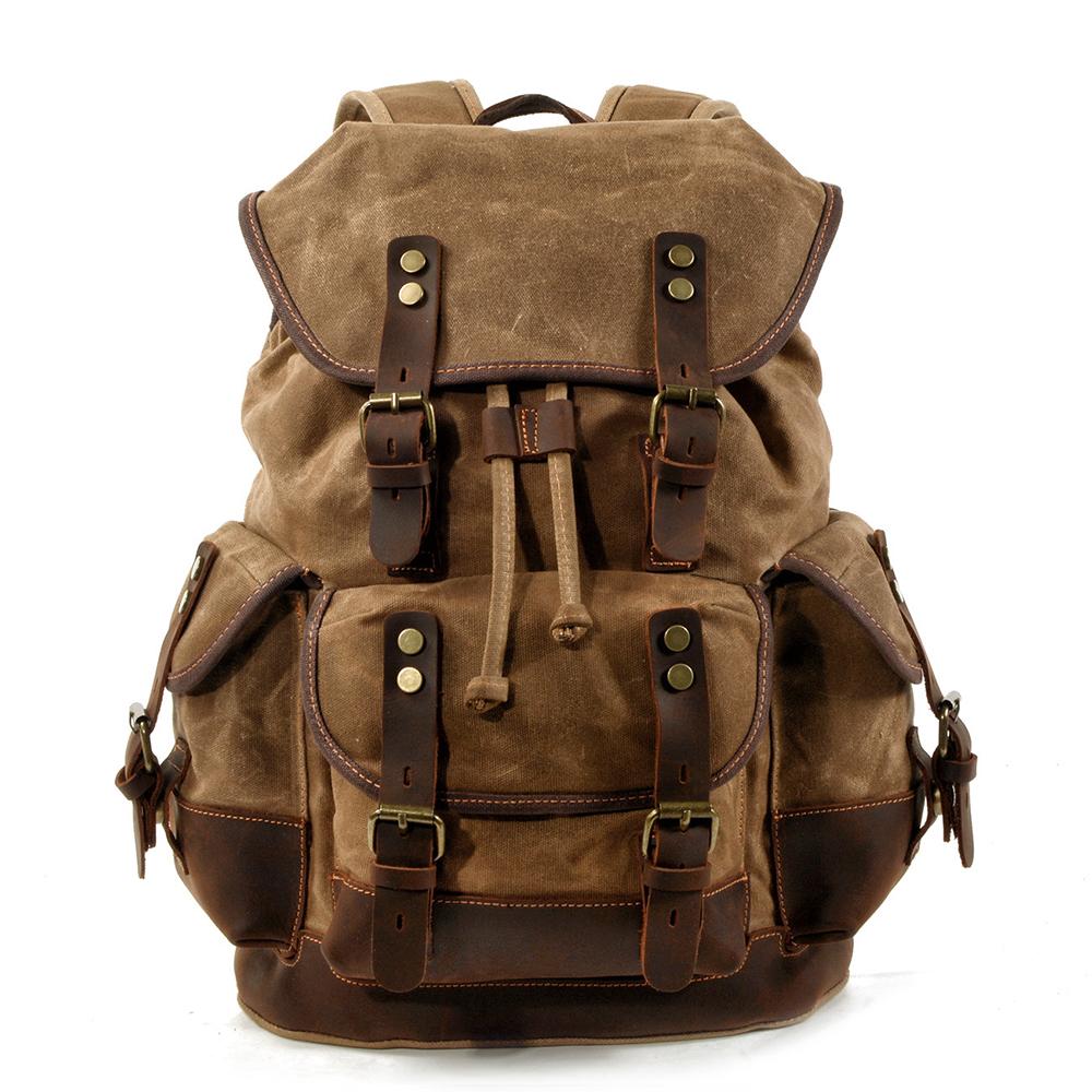 John - Heavy-Duty Canvas Hiking Backpack | Last day 80% off!