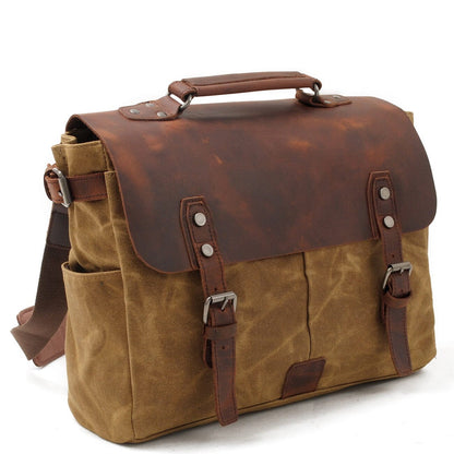 Alexander - Vintage-Style Canvas Crossbody Messenger Bag | Last day 80% off!