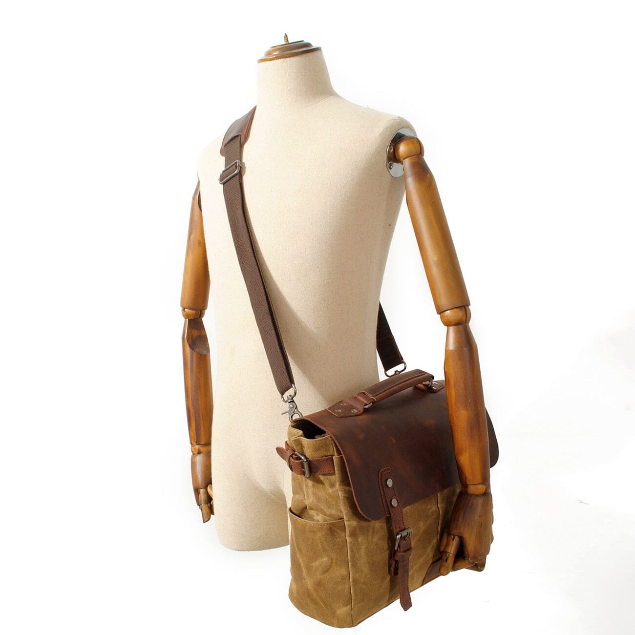 Alexander - Vintage-Style Canvas Crossbody Messenger Bag | Last day 80% off!
