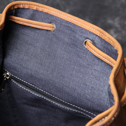 Jeffrey - Durable Classic Leather Knapsack | Last day 80% off!