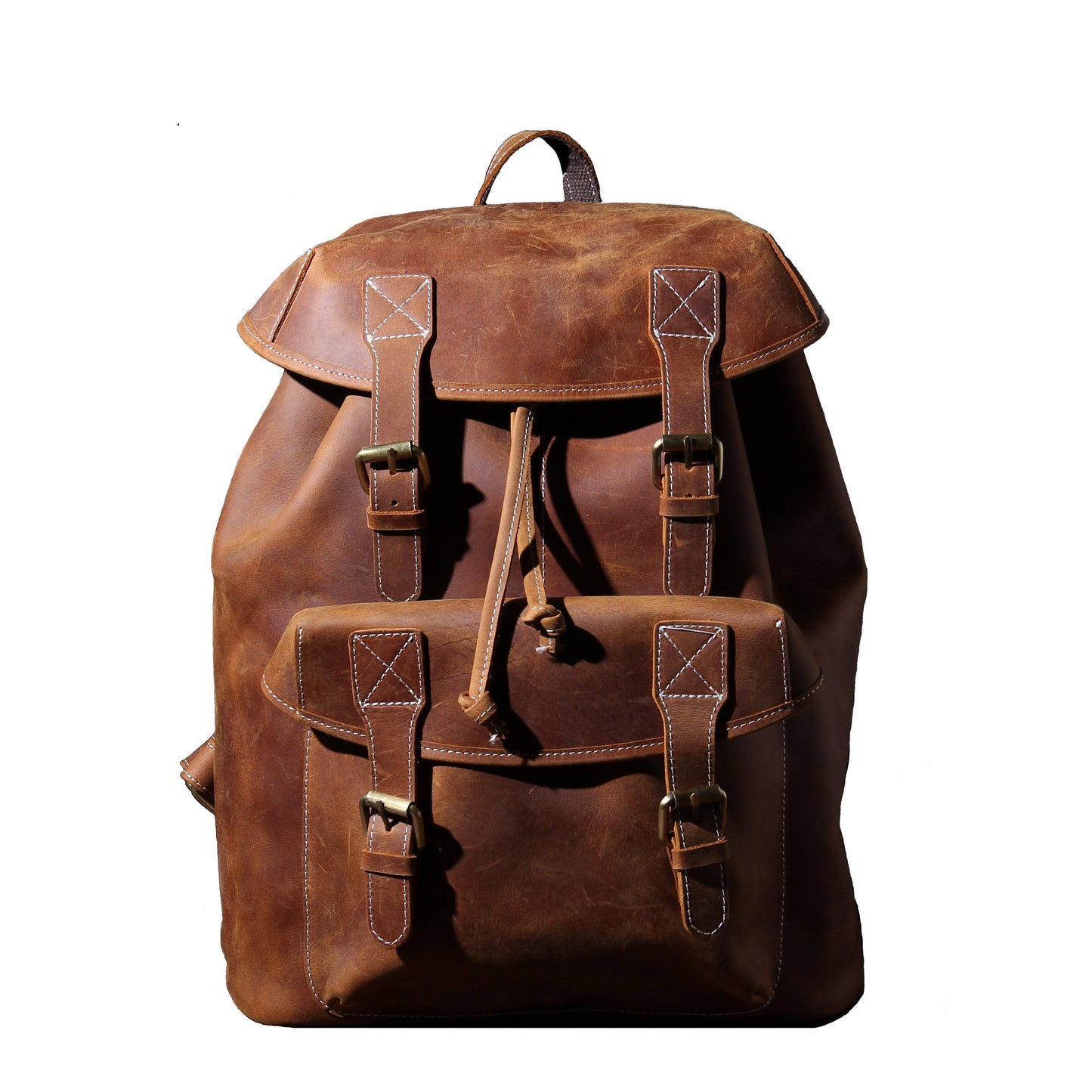 Jeffrey - Durable Classic Leather Knapsack | Last day 80% off!