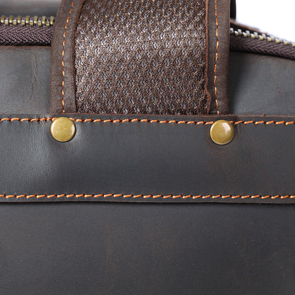 Andrew - Men’s Leather Laptop Rucksack | Last day 80% off!