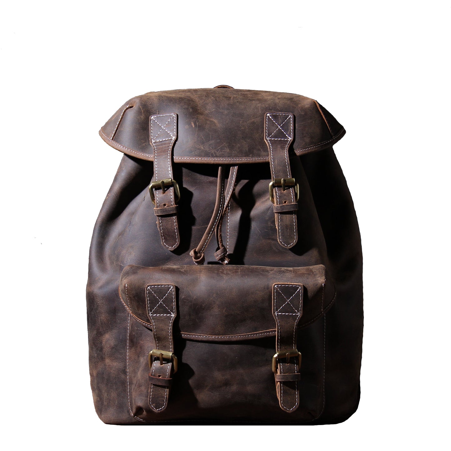 Jeffrey - Durable Classic Leather Knapsack | Last day 80% off!