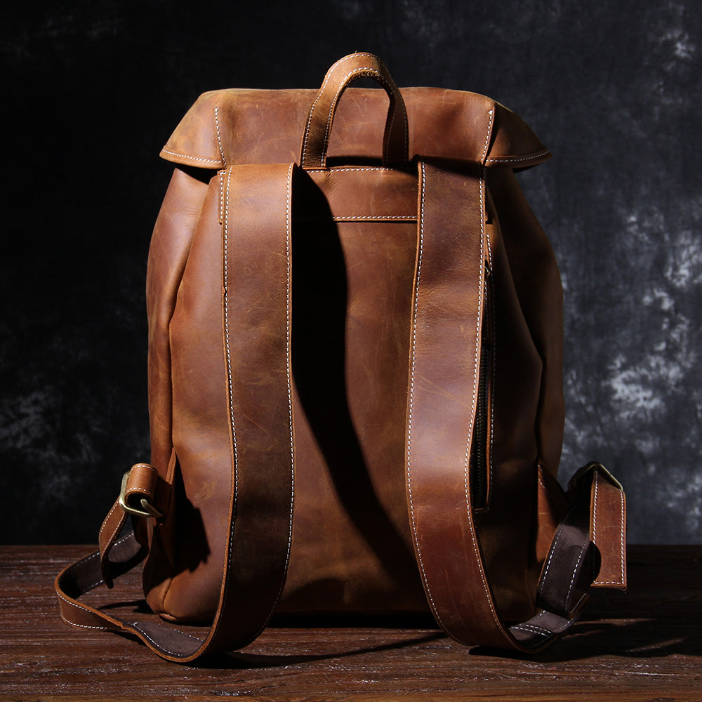 Jeffrey - Durable Classic Leather Knapsack | Last day 80% off!