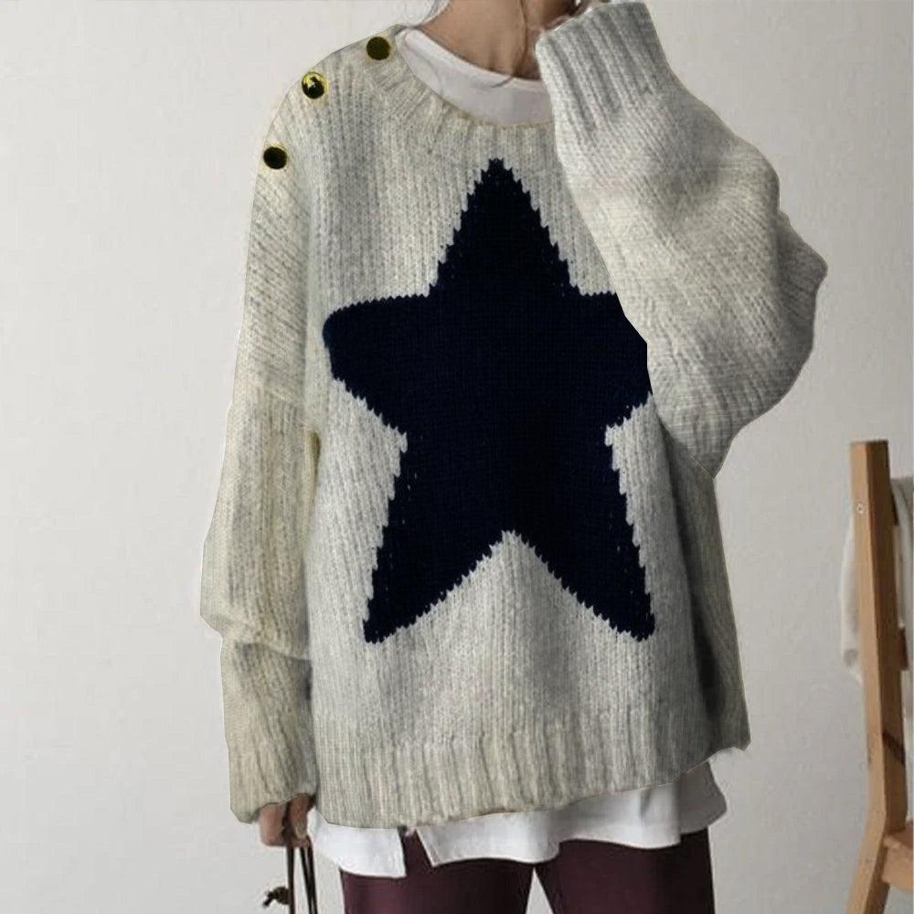 Comfy Long Sleeve Round Neck Sweater | Last day 80% off!