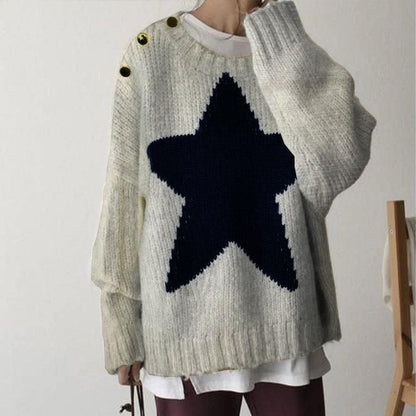 Comfy Long Sleeve Round Neck Sweater | Last day 80% off!