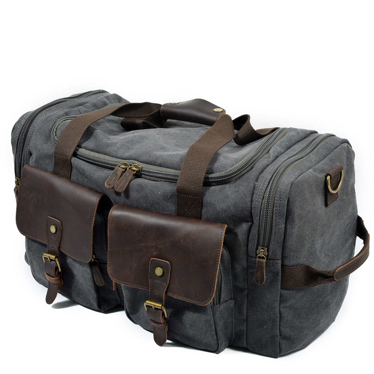 David - Mens Canvas Leather Duffle Bags | Last day 80% off!