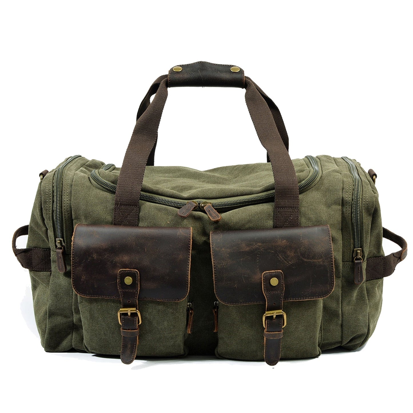 David - Mens Canvas Leather Duffle Bags | Last day 80% off!