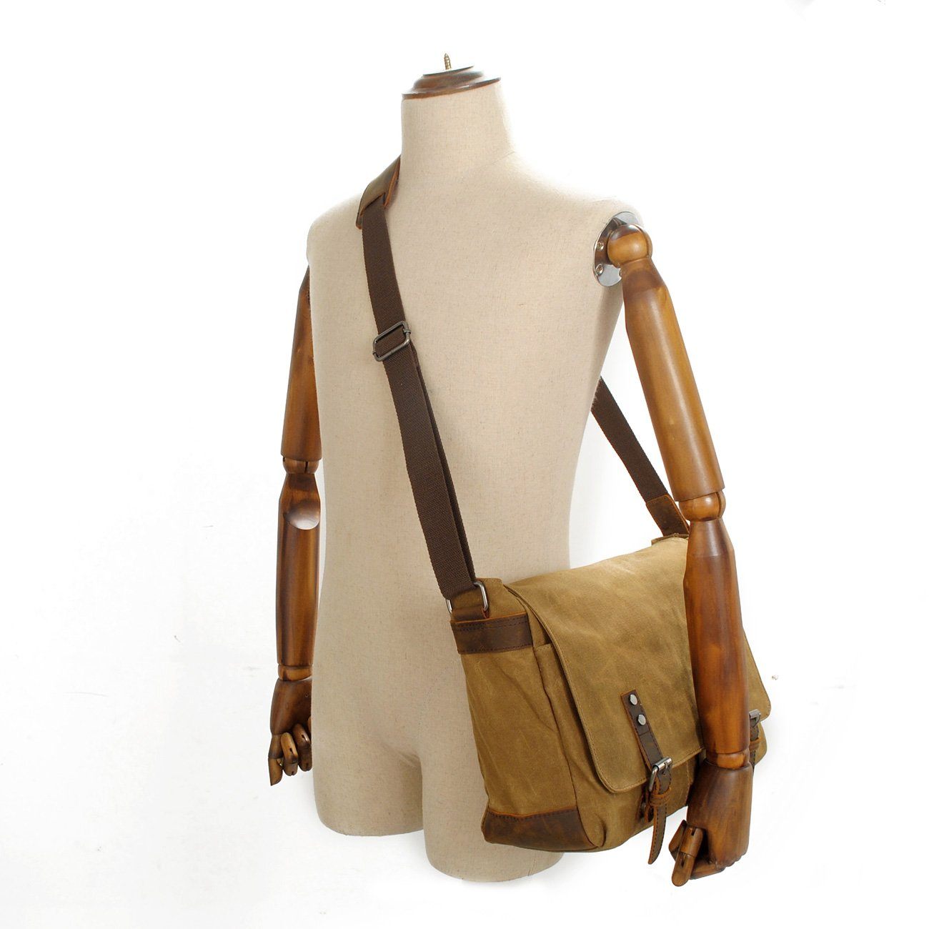 Joshua - Men’s Canvas Shoulder Messenger Bag | Last day 80% off!