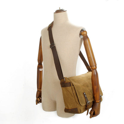 Joshua - Men’s Canvas Shoulder Messenger Bag | Last day 80% off!