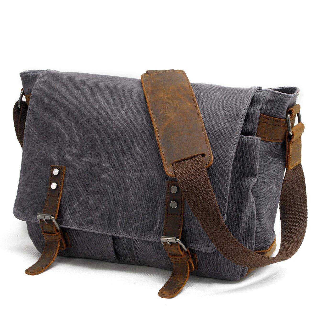 Joshua - Men’s Canvas Shoulder Messenger Bag | Last day 80% off!