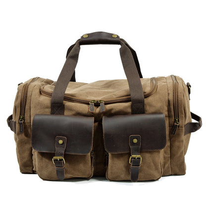 David - Mens Canvas Leather Duffle Bags | Last day 80% off!