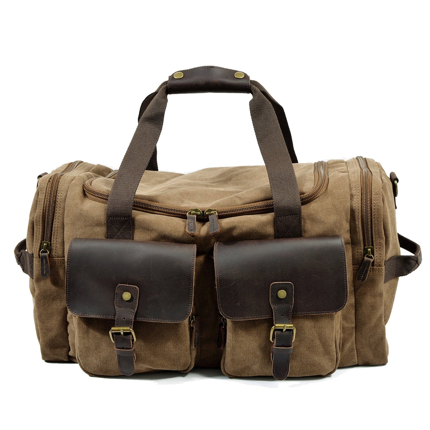 David - Mens Canvas Leather Duffle Bags | Last day 80% off!
