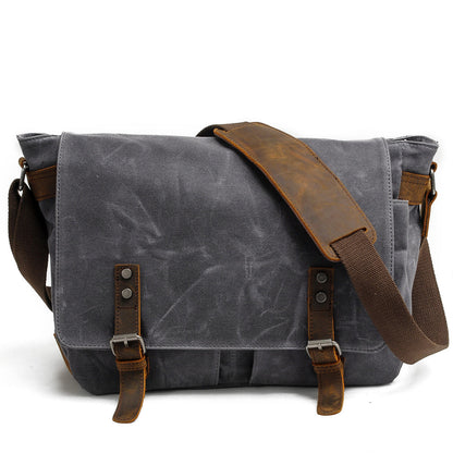 Joshua - Men’s Canvas Shoulder Messenger Bag | Last day 80% off!