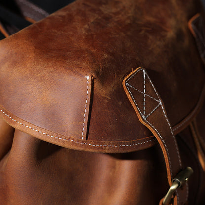 Jeffrey - Durable Classic Leather Knapsack | Last day 80% off!