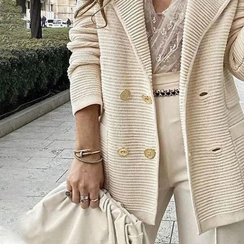 Groovy Long Sleeve Plain Cardigan | Last day 80% off!