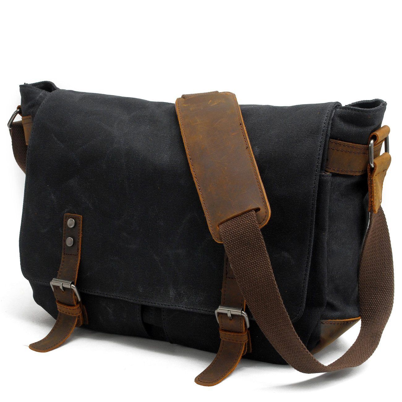 Joshua - Men’s Canvas Shoulder Messenger Bag | Last day 80% off!