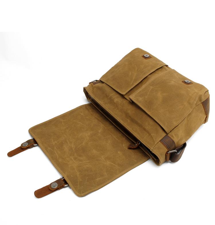 Joshua - Men’s Canvas Shoulder Messenger Bag | Last day 80% off!