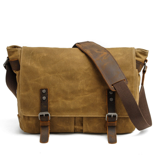 Joshua - Men’s Canvas Shoulder Messenger Bag | Last day 80% off!