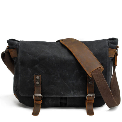 Joshua - Men’s Canvas Shoulder Messenger Bag | Last day 80% off!