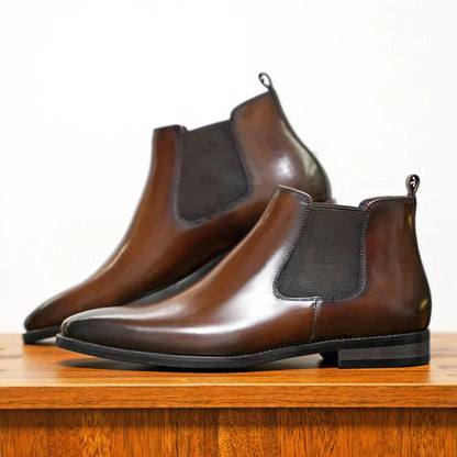 Blake™ | Refined Leather Chelsea Boots | Last Day 80% Off!