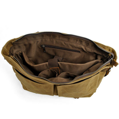 Joshua - Men’s Canvas Shoulder Messenger Bag | Last day 80% off!