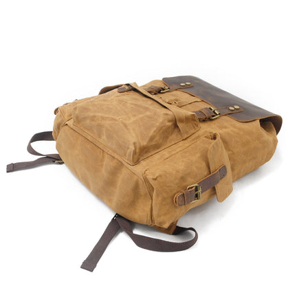 Jacob - Vintage Waxed Canvas Backpack | Last day 80% off!