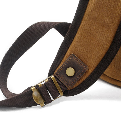 Jacob - Vintage Waxed Canvas Backpack | Last day 80% off!