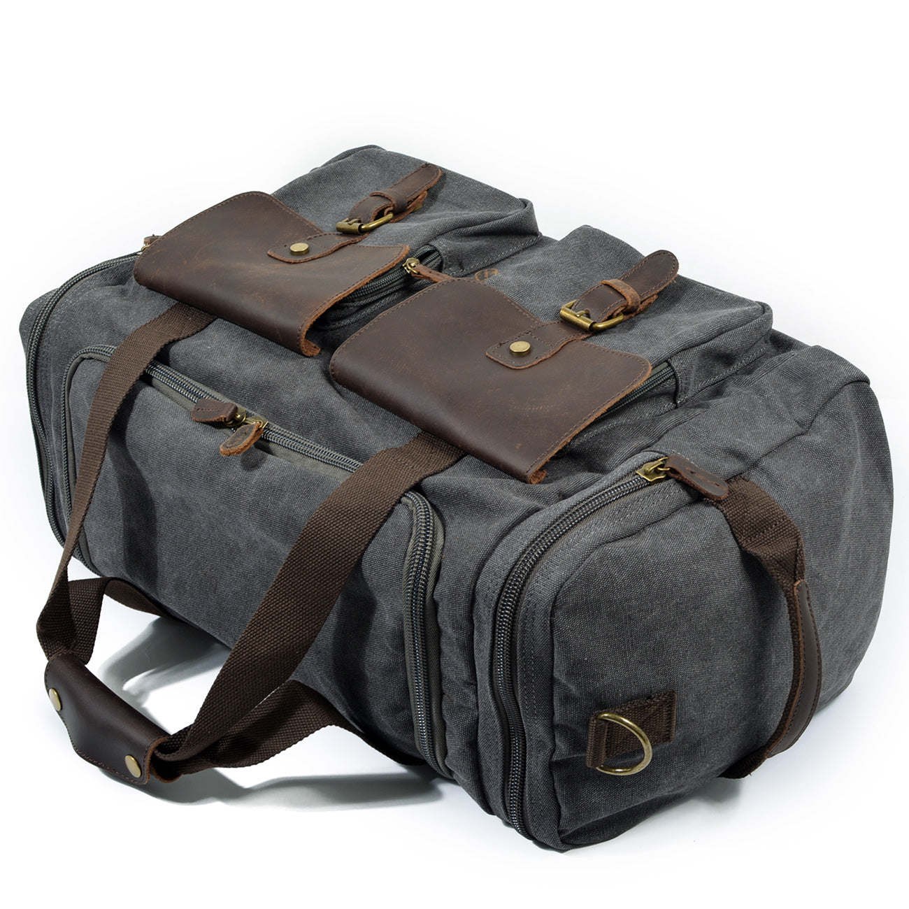 David - Mens Canvas Leather Duffle Bags | Last day 80% off!
